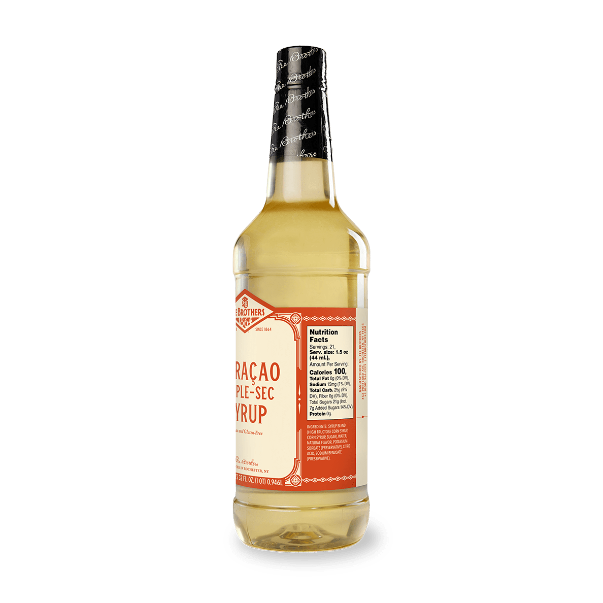 Curacao / Triple Sec Syrup | Fee Brothers