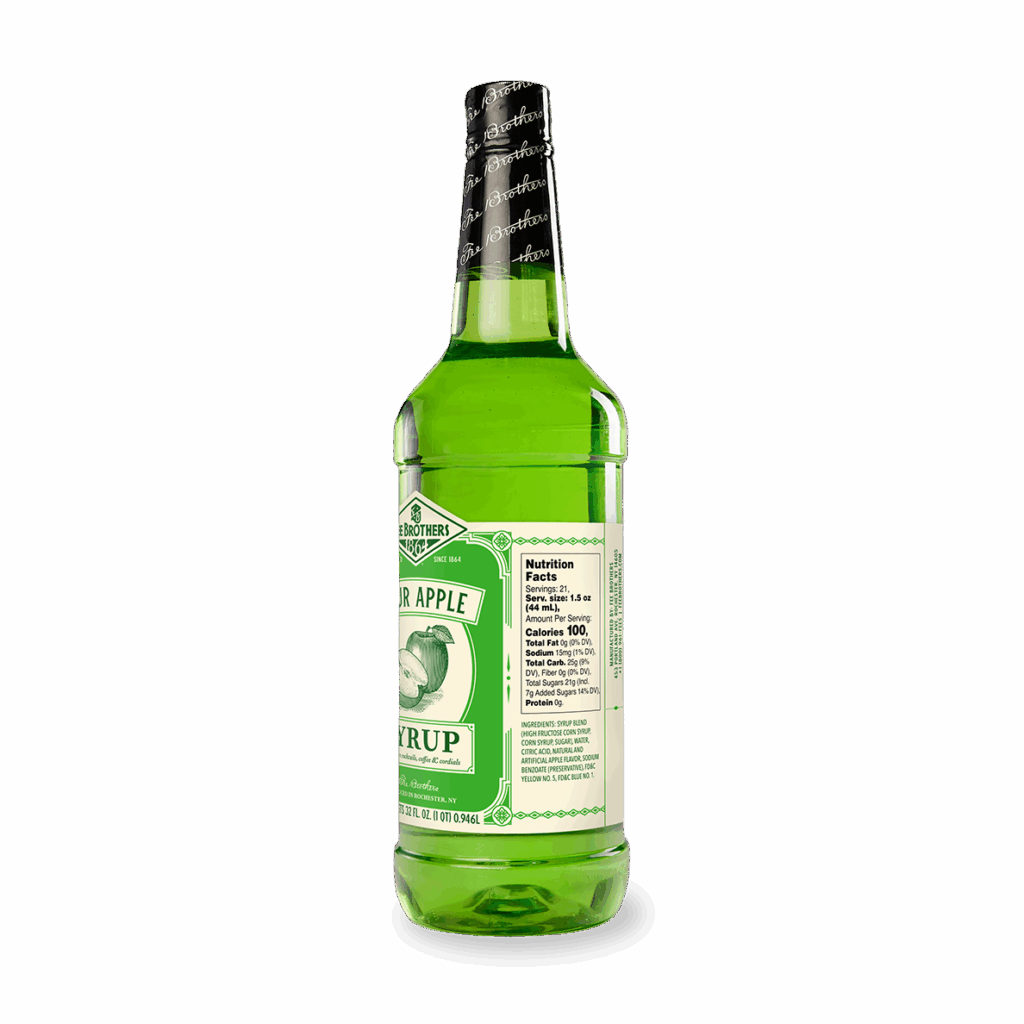 FB Sour Apple Syrup Side Web