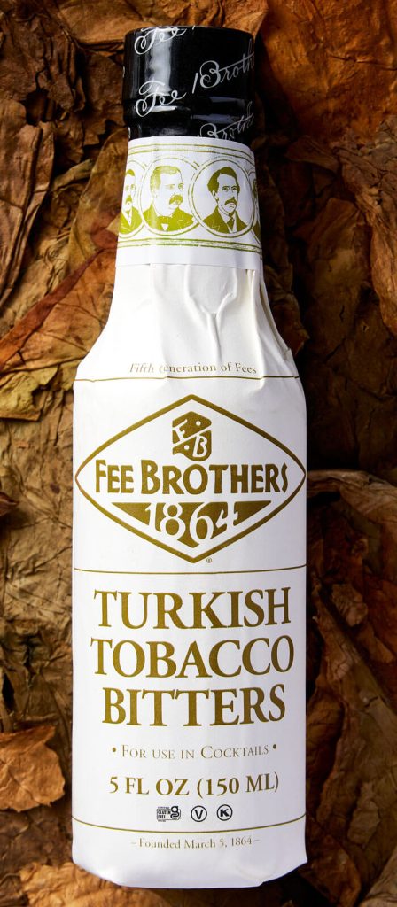 US Turkish Bitters on leaves